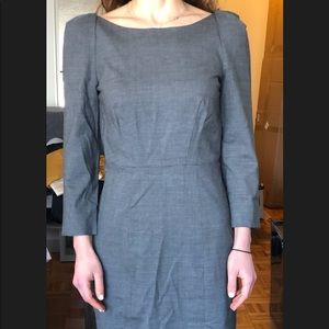 Club Monaco Dress with Decorative Shoulders